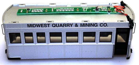 (image for) Trailer Shell - Midwest Quarry ( On30 Railbus & Trailer )